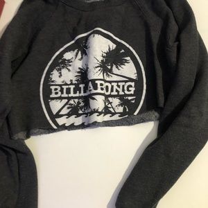 Cropped billabong sweatshirt